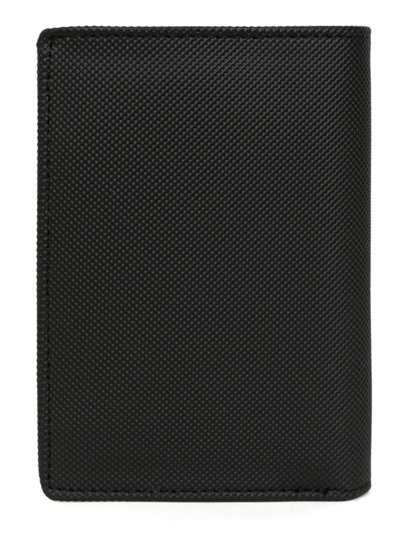 Cartera europea - 2 pliegues hero hexagona Negro - Kiabi