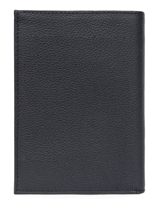Cartera europea - 3 pliegues - cuero confort hexagona - Kiabi