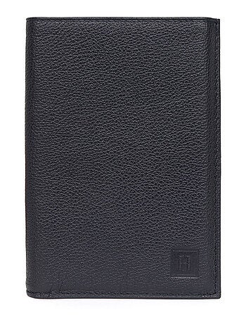Cartera europea - 3 pliegues - cuero confort hexagona