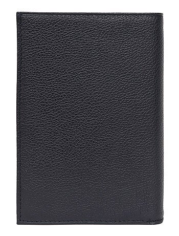 Cartera europea - 3 pliegues - cuero confort hexagona
