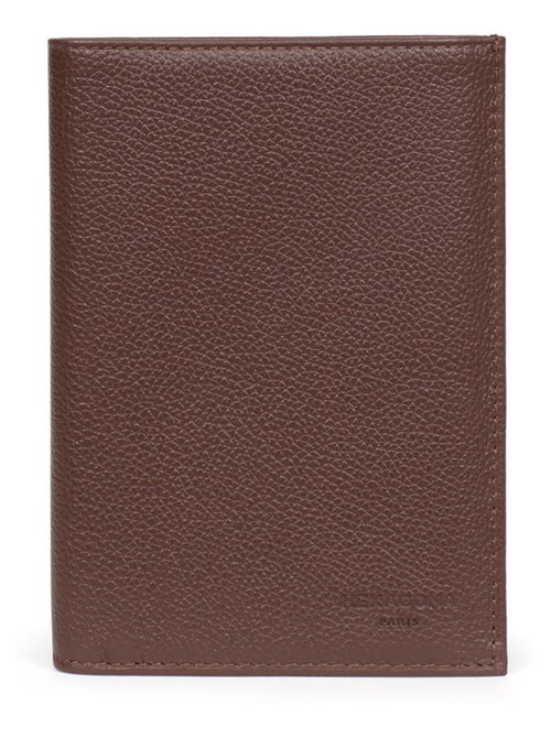 Cartera europea - 3 pliegues - cuero confort hexagona - Kiabi