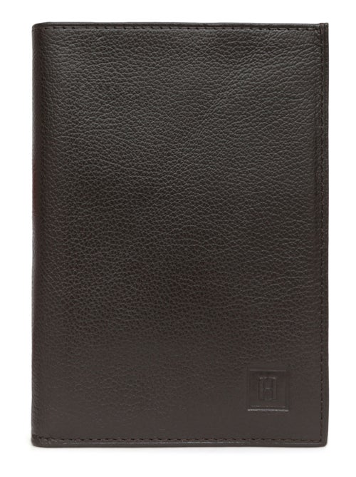 Cartera europea - 3 pliegues - cuero confort hexagona - Kiabi
