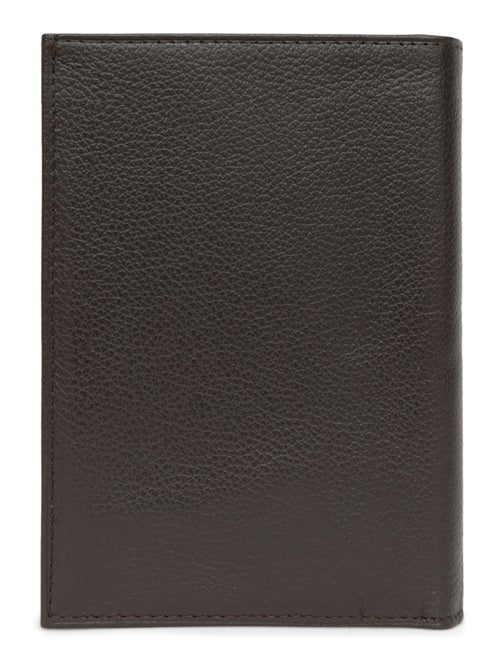 Cartera europea - 3 pliegues - cuero confort hexagona - Kiabi