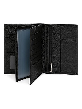 Cartera europea - 3 pliegues - Cuero CONFORT