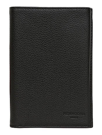 Cartera europea - 3 pliegues - Cuero CONFORT