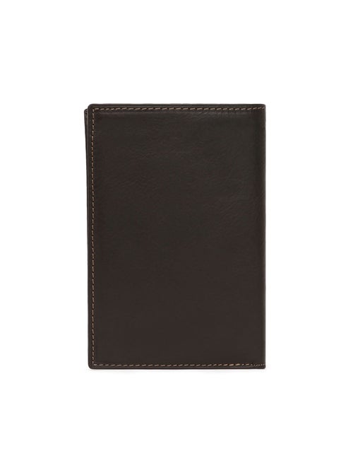 Cartera europea - 3 pliegues - cuero félin hexagona - Kiabi