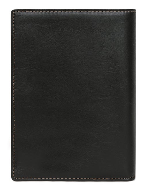 Cartera europea - 3 pliegues - cuero félin hexagona - Kiabi
