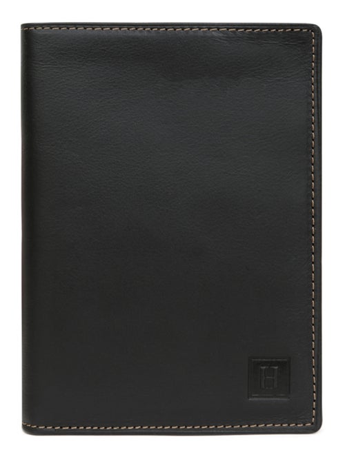 Cartera europea - 3 pliegues - Cuero FÉLIN - Kiabi