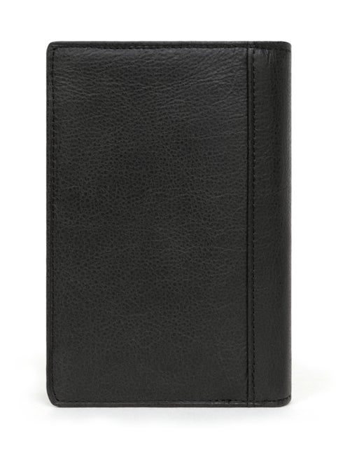 Cartera europea - 3 pliegues - cuero instinct hexagona - Kiabi