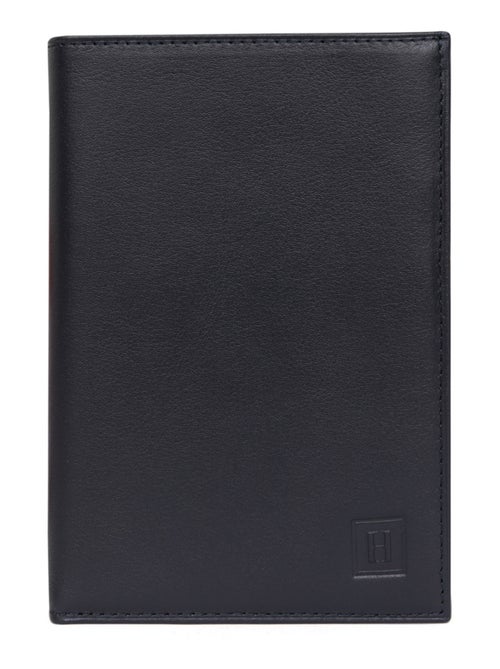 Cartera europea - 3 pliegues - cuero soft hexagona - Kiabi