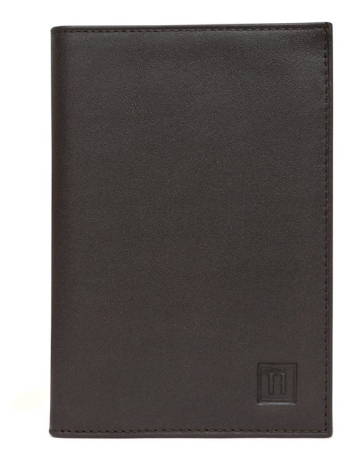Cartera europea - 3 pliegues - cuero soft hexagona - Kiabi