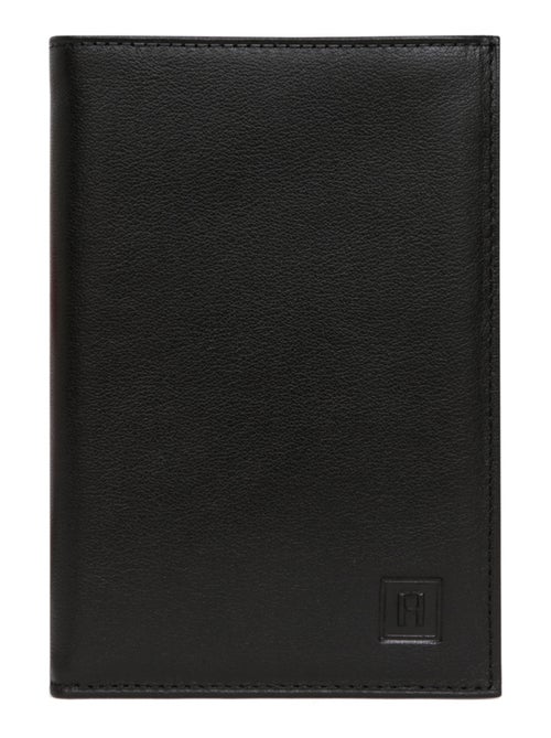 Cartera europea - 3 pliegues - cuero soft hexagona - Kiabi