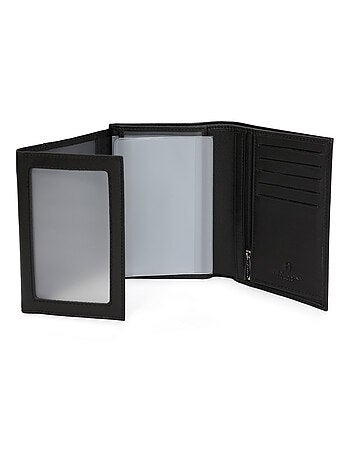 Cartera europea - 3 pliegues - Cuero SOFT