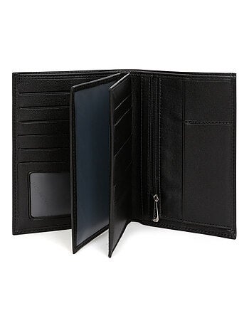 Cartera europea - 3 pliegues - Cuero SOFT