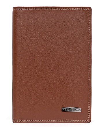 Cartera europea - 3 pliegues - Detener RFID - Cuero SENSATION