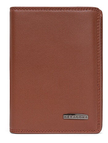 Cartera europea - 3 pliegues - Detener RFID - Cuero SENSATION