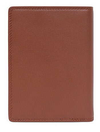 Cartera europea - 3 pliegues - Detener RFID - Cuero SENSATION