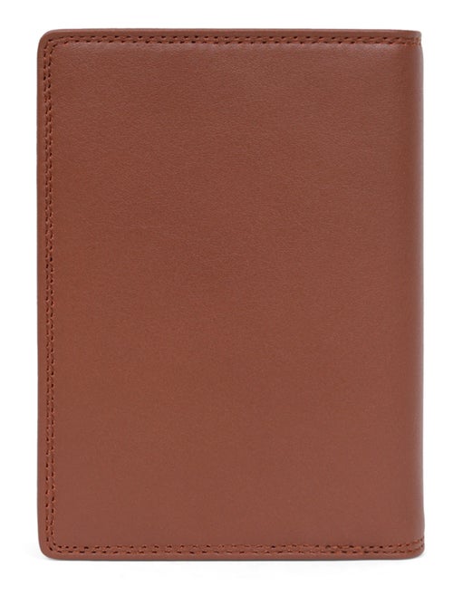 Cartera europea - 3 pliegues - detener rfid - cuero sensation hexagona - Kiabi