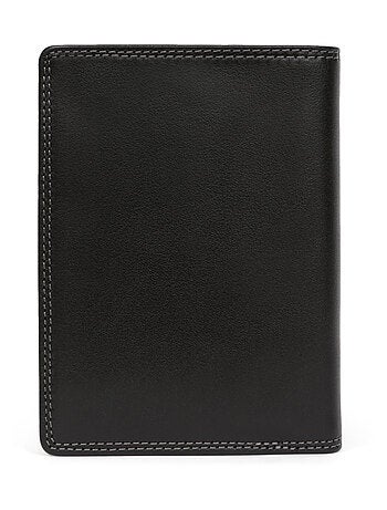 Cartera europea - 3 pliegues - Detener RFID - Cuero SENSATION