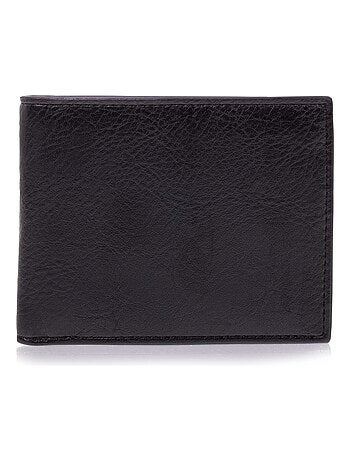 Cartera hombre con bolsillo a presión negroSMARTTRUNCPROTECCIÓN RFID Isotoner