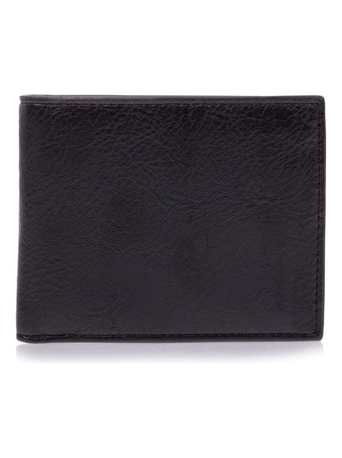 Cartera hombre con bolsillo a presión negroSMARTTRUNCPROTECCIÓN RFID  Isotoner - Kiabi