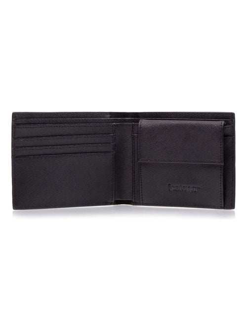 Cartera hombre con bolsillo a presión negroSMARTTRUNCPROTECCIÓN RFID  Isotoner - Kiabi