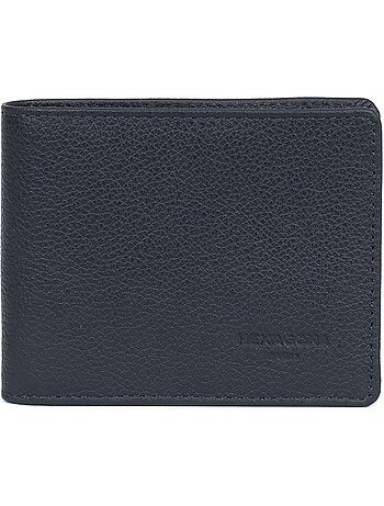 Cartera italiana - 1 compartimento - Detención RFID - Cuero de vaca CONFORT