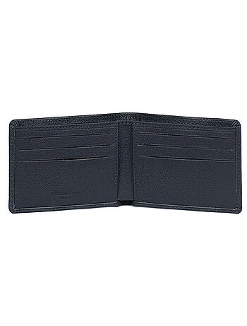 Cartera italiana - 1 compartimento - Detención RFID - Cuero de vaca CONFORT