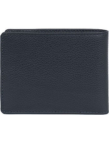 Cartera italiana - 1 compartimento - Detención RFID - Cuero de vaca CONFORT