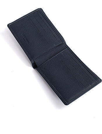 Cartera italiana - 1 compartimento - Detención RFID - Cuero de vaca CONFORT