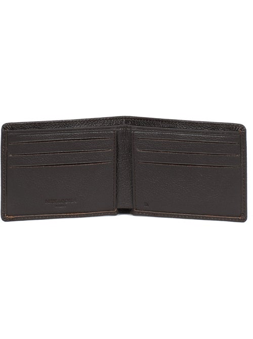 Cartera italiana - 1 compartimento - detención rfid - cuero de vaca confort hexagona - Kiabi