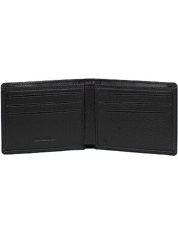 Cartera italiana - 1 compartimento - detención rfid - cuero de vaca confort hexagona
