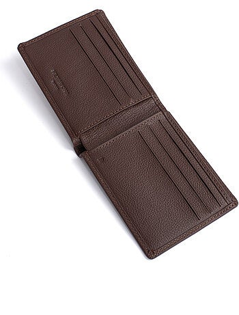 Cartera italiana - 1 compartimento - Detención RFID - Cuero de vaca CONFORT