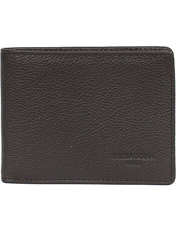 Cartera italiana - 1 compartimento - detención rfid - cuero de vaca confort