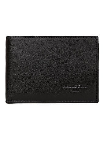 Cartera italiana - 1 pliegue - Cuero SOFT