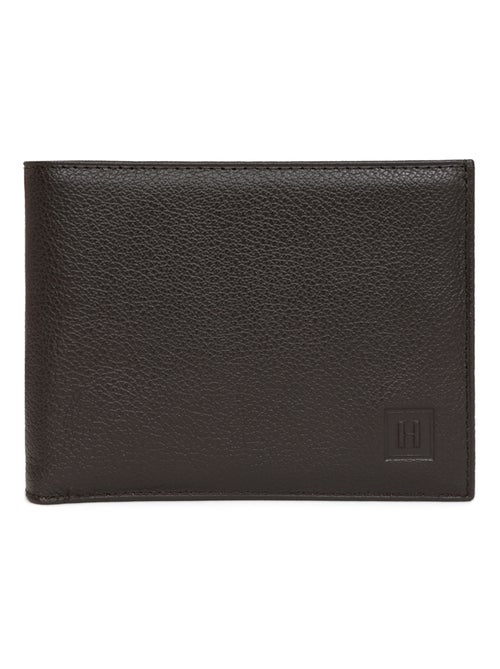 Cartera italiana - 2 pliegues - cuero confort hexagona - Kiabi Cartera italiana - 2 pliegues - cuero confort hexagona - Kiabi