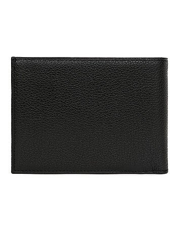 Cartera italiana - 2 pliegues - Cuero CONFORT