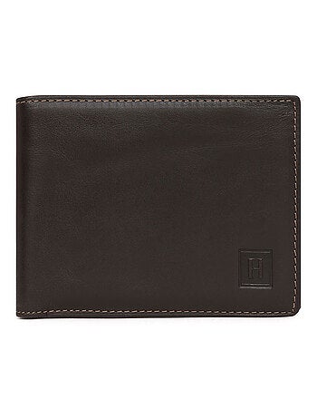 Cartera italiana - 2 pliegues - Cuero FÉLIN