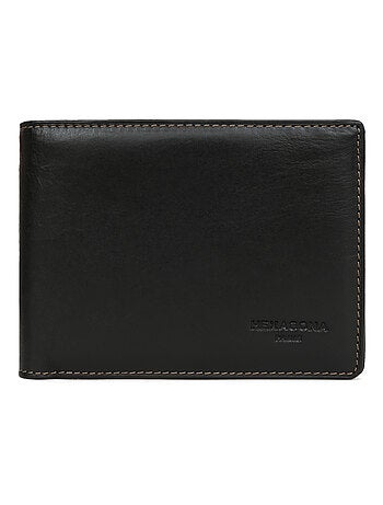 Cartera italiana - 2 pliegues - Cuero FÉLIN