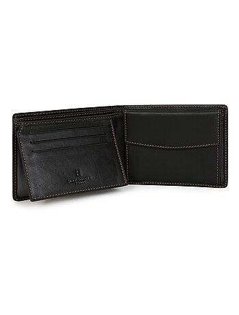 Cartera italiana - 2 pliegues - Cuero FÉLIN