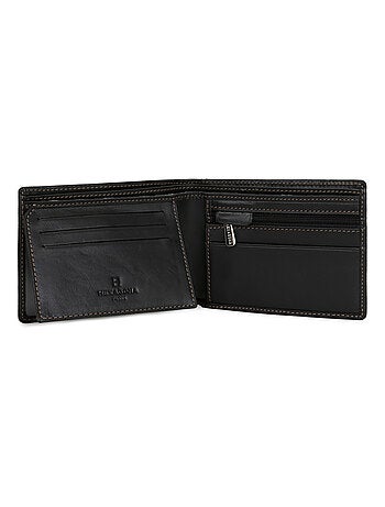 Cartera italiana - 2 pliegues - Cuero FÉLIN