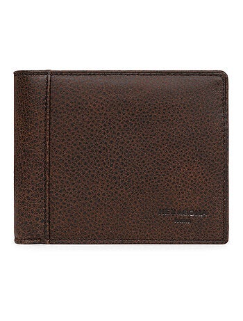 Cartera italiana - 2 pliegues - Cuero INSTINCT