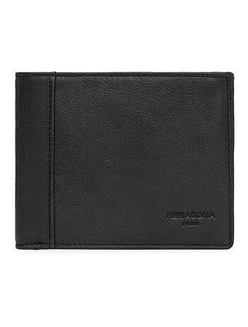 Cartera italiana - 2 pliegues - Cuero INSTINCT