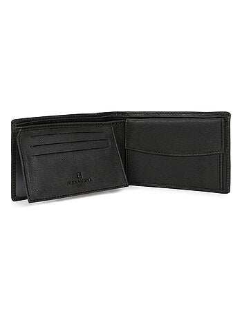 Cartera italiana - 2 pliegues - Cuero INSTINCT