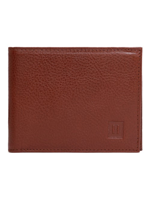 Cartera italiana - 2 pliegues - cuero république hexagona - Kiabi