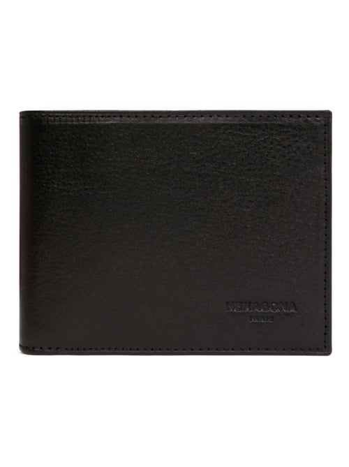 Cartera italiana - 2 pliegues - cuero république hexagona - Kiabi