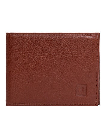 Cartera italiana - 2 pliegues - Cuero RÉPUBLIQUE