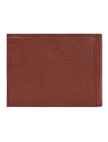 Cartera italiana - 2 pliegues - Cuero RÉPUBLIQUE