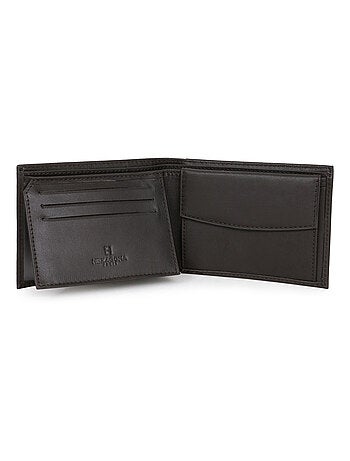 Cartera italiana - 2 pliegues - Cuero SOFT