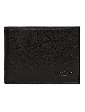 Cartera italiana - 2 pliegues - Cuero SOFT